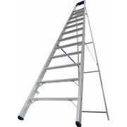 Стремянка Krause STABILO с роликами 12 ступ