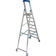 Стремянка Krause STABILO с роликами 8 ступ