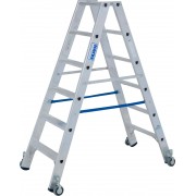 Двухсторонняя Стремянка Krause STABILO с роликами 2х6 ступ