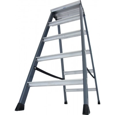 Анодированная Стремянка Krause SEPRO D 2х5 ступ Анодированная Стремянка Krause SEPRO D 2х5 ступ