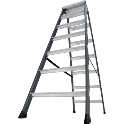 Анодированная Стремянка Krause SEPRO D 2х7 ступ Анодированная Стремянка Krause SEPRO D 2х7 ступ