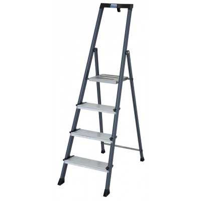 Анодированная Стремянка Krause SECURO 4 ступ Анодированная Стремянка Krause SECURO 4 ступ