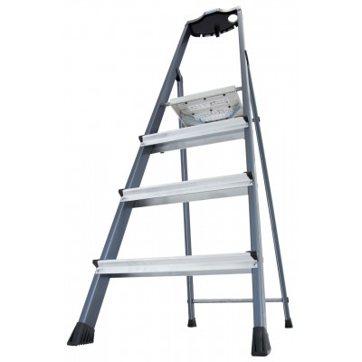 Анодированная Стремянка Krause SECURO 4 ступ Анодированная Стремянка Krause SECURO 4 ступ