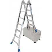 Шарнирная телескопическая Лестница Krause STABILO 4х5