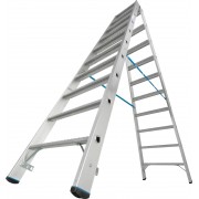 Двухсторонняя Стремянка Krause со ступенями R13 2x10