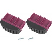 Опорные заглушки боковин Krause 715х20 мм (пара)