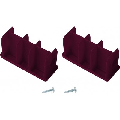 Не опорные заглушки боковин Krause 64х25 мм (пара) Не опорные заглушки боковин Krause 64х25 мм (пара)