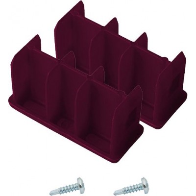 Не опорные заглушки боковин Krause 64х25 мм (пара) Не опорные заглушки боковин Krause 64х25 мм (пара)