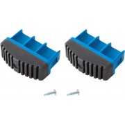 Опорные заглушки боковин Krause 77х25 мм (пара)