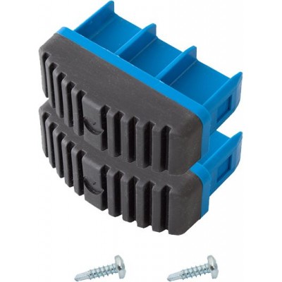 Опорные заглушки боковин Krause 77х25 мм (пара) Опорные заглушки боковин Krause 77х25 мм (пара)