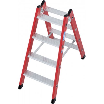 Диэлектрическая двухсторонняя Стремянка Krause 2х4 Диэлектрическая двухсторонняя Стремянка Krause 2х4