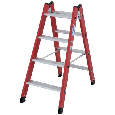 Диэлектрическая двухсторонняя Стремянка Krause 2х4 Диэлектрическая двухсторонняя Стремянка Krause 2х4