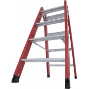 Диэлектрическая двухсторонняя Стремянка Krause 2х4