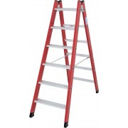 Диэлектрическая двухсторонняя Стремянка Krause 2х6