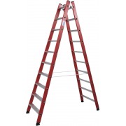 Диэлектрическая двухсторонняя Стремянка Krause 2х10