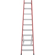 Диэлектрическая двухсторонняя Стремянка Krause 2х10