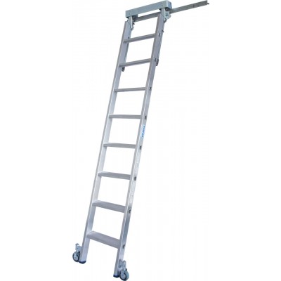 Стеллажная Лестница Krause для Т- шины 8 ступ. Стеллажная Лестница Krause для Т- шины 8 ступ.