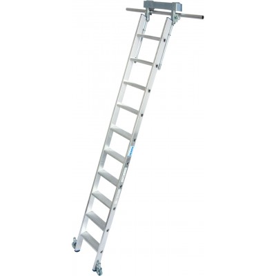 Стеллажная Лестница Krause для Т- шины 10 ступ. Стеллажная Лестница Krause для Т- шины 10 ступ.