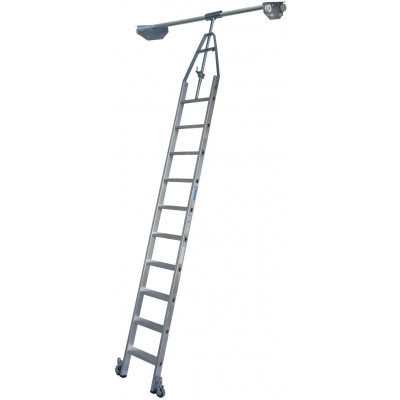 Стеллажная двухрядная Лестница Krause 10 ступ. Стеллажная двухрядная Лестница Krause 10 ступ.