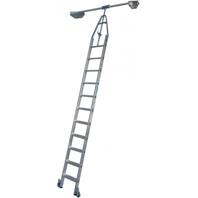 Стеллажная двухрядная Лестница Krause 11 ступ. Стеллажная двухрядная Лестница Krause 11 ступ.