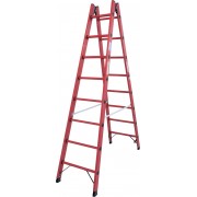 Диэлектрическая двухсторонняя Стремянка Krause 2х8