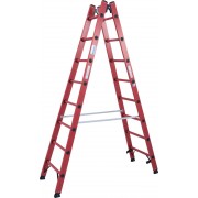 Диэлектрическая двухсторонняя Стремянка Krause 2х8