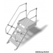 Трап стационарный Krause 5 ступ. шир. 600 мм 45