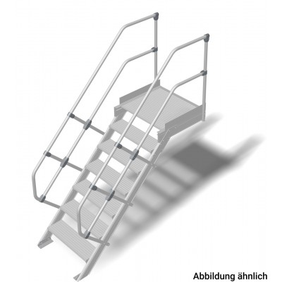Трап стационарный Krause 7 ступ. шир. 600 мм 45 Трап стационарный Krause 7 ступ. шир. 600 мм 45
