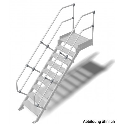 Трап стационарный Krause 9 ступ. шир. 600 мм 45 Трап стационарный Krause 9 ступ. шир. 600 мм 45
