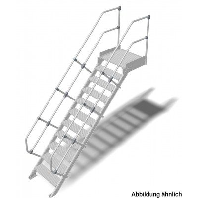 Трап стационарный Krause 11 ступ. шир. 600 мм 45 Трап стационарный Krause 11 ступ. шир. 600 мм 45