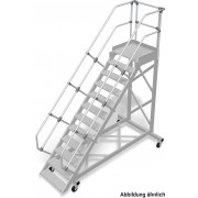 Трап с платформой стационарный Krause 12 ступ. шир. 1000 мм 60