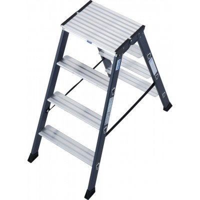 Анодированная Стремянка Krause SEPRO D 2х4 ступ Анодированная Стремянка Krause SEPRO D 2х4 ступ