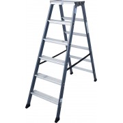 Анодированная Стремянка Krause SEPRO D 2х6 ступ