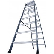 Анодированная Стремянка Krause SEPRO D 2х8 ступ