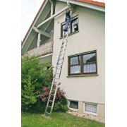 Двухсекционная Лестница Krause с тросом ROBILO 2х15