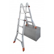 Шарнирная телескопическая Лестница Krause TeleMatic 4x4