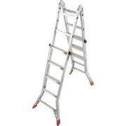 Шарнирная телескопическая Лестница Krause TeleMatic 4x5