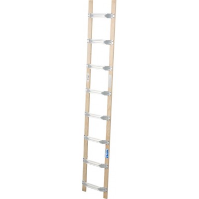 Лестница Krause алюминий/дерево для крыши 8 перекладин Лестница Krause алюминий/дерево для крыши 8 перекладин