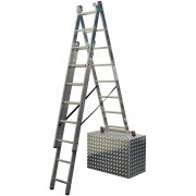 Универсальная лестница с доп. функцией Krause CORDA 3х8