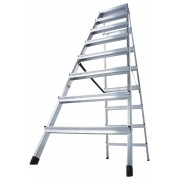 Двухсторонняя Стремянка Krause DOPPLO 2х8 ступ