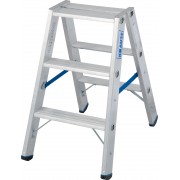 Двухсторонняя Стремянка Krause STABILO с роликами 2х3 ступ