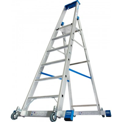 Стремянка Krause STABILO с роликами 6 ступ Стремянка Krause STABILO с роликами 6 ступ