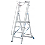 Стремянка Krause STABILO с большой площадкой Krause и дугой 4 ступ