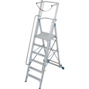 Стремянка Krause STABILO с большой площадкой Krause и дугой 6 ступ