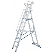 Стремянка Krause STABILO с большой площадкой Krause и дугой 8 ступ