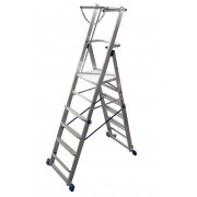 Телескопическая Лестница Krause с платформой STABILO 6-8