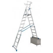 Телескопическая Лестница Krause с платформой STABILO 8-10