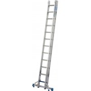 Двухсекционная выдвижная лестница Krause STABILO +S 2x12