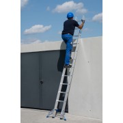 Двухсекционная выдвижная лестница Krause STABILO +S 2x12