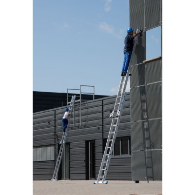 Двухсекционная выдвижная лестница Krause STABILO +S 2x12 Двухсекционная выдвижная лестница Krause STABILO +S 2x12